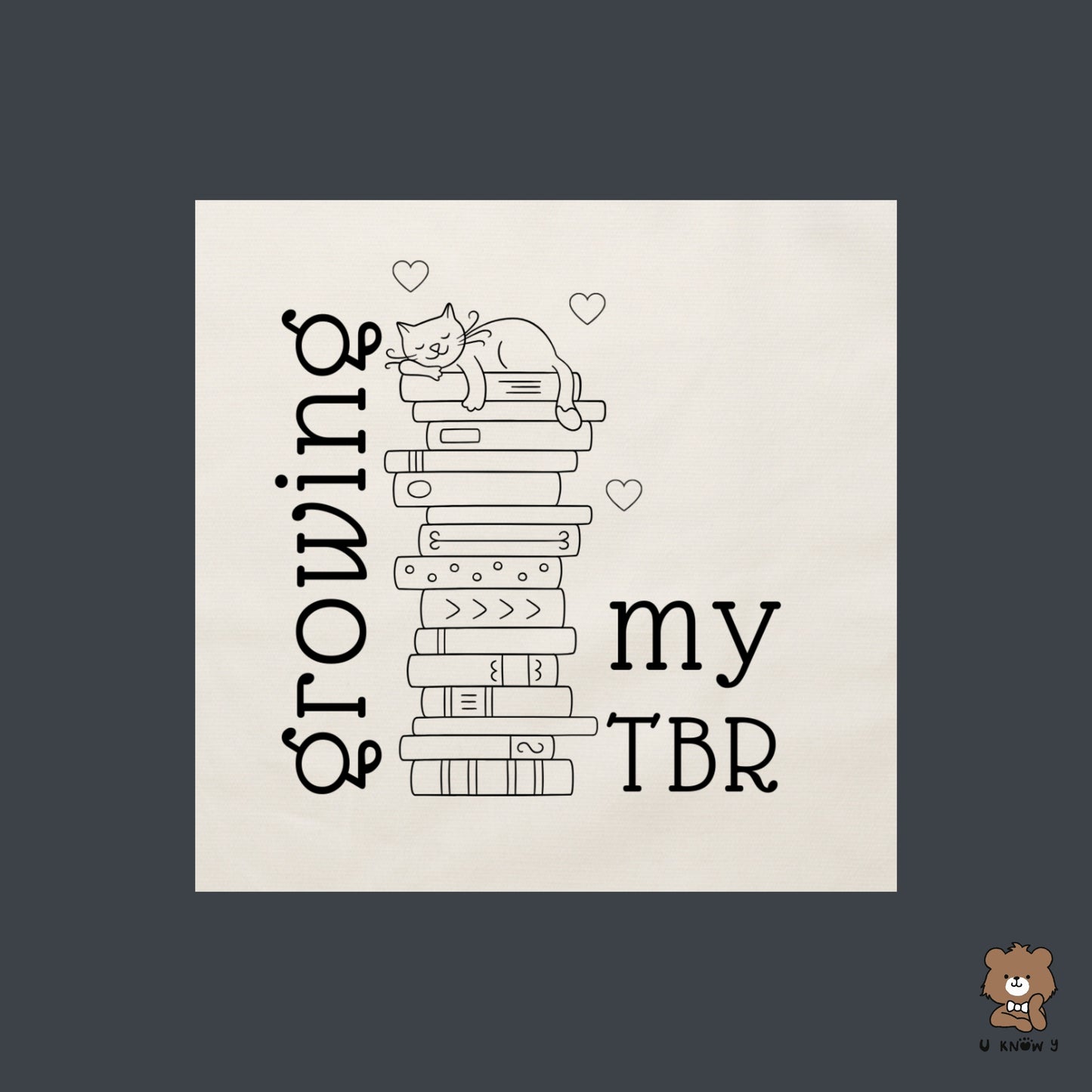 Growing my TBR Tote