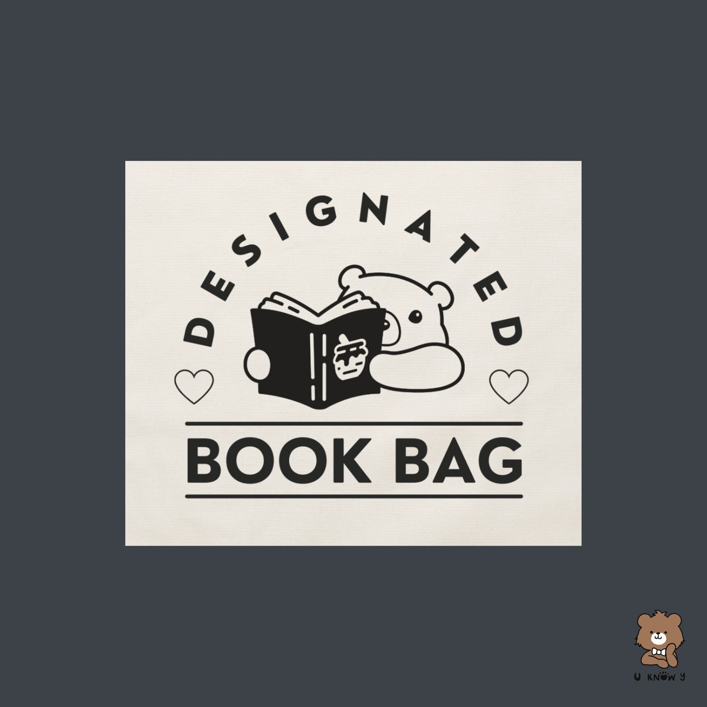 Designated Book Bag Tote