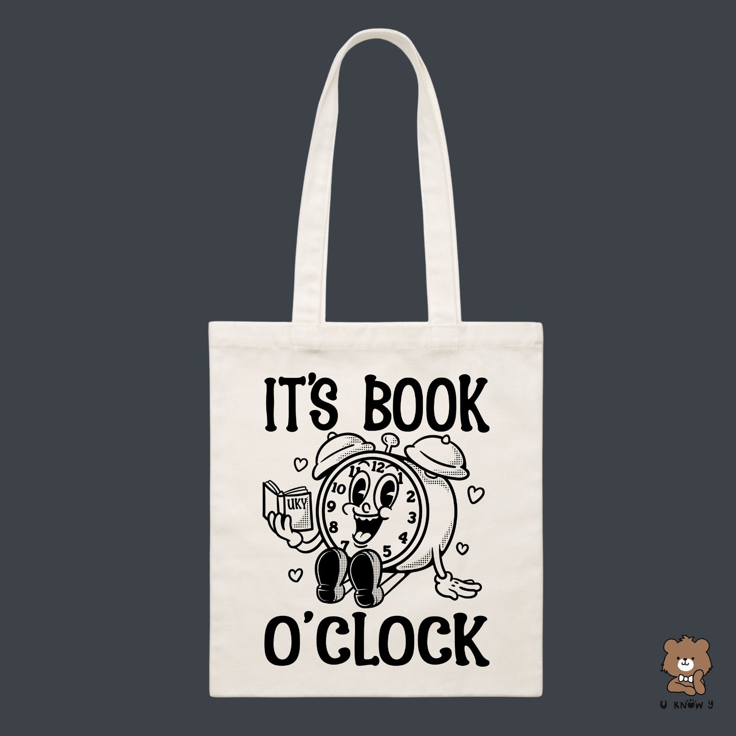 It's Book O'Clock Tote